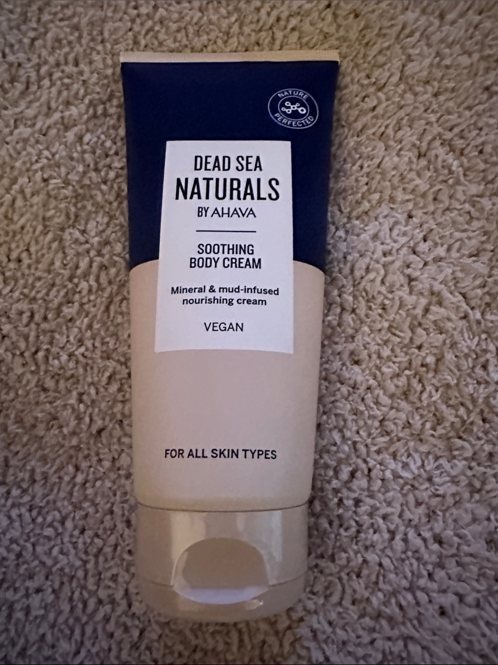 AHAVA Dead Sea Naturals Soothing Body Cream - 6.8 oz. New and sealed